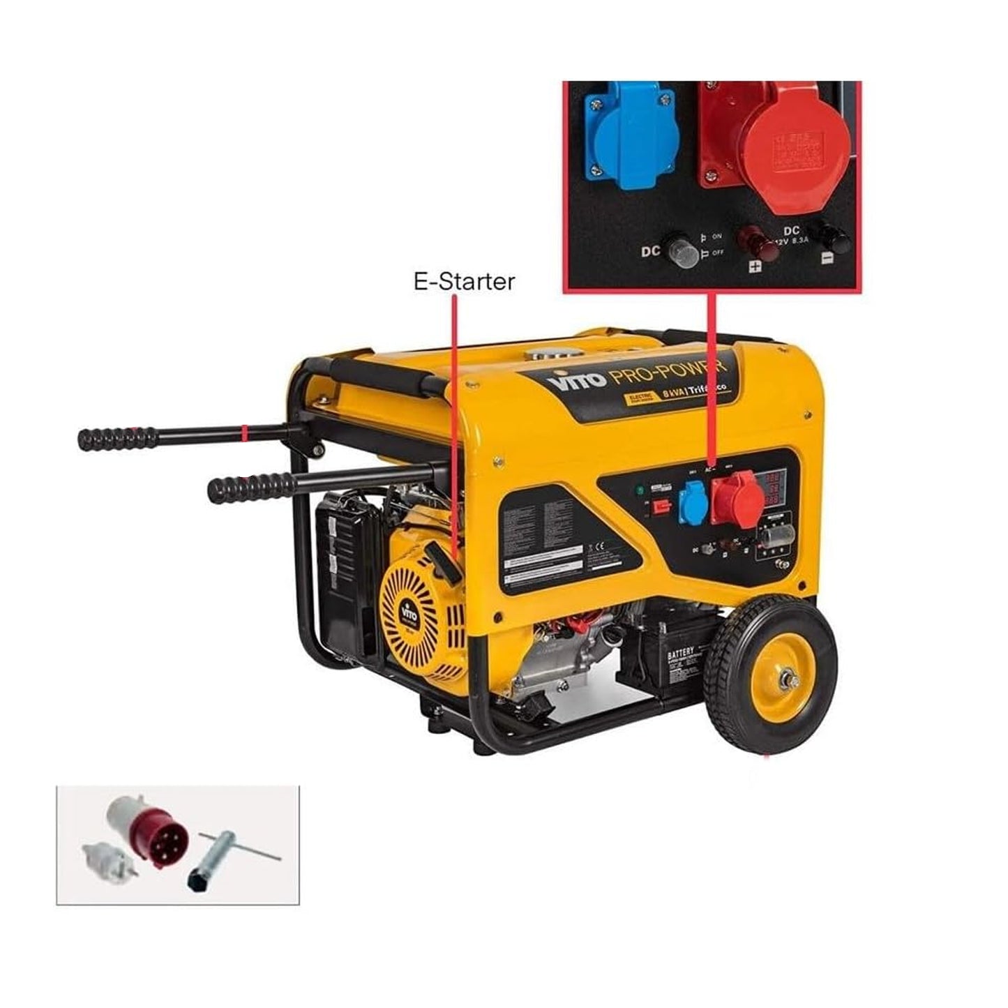 Three-Phase Gasoline Generator Set 