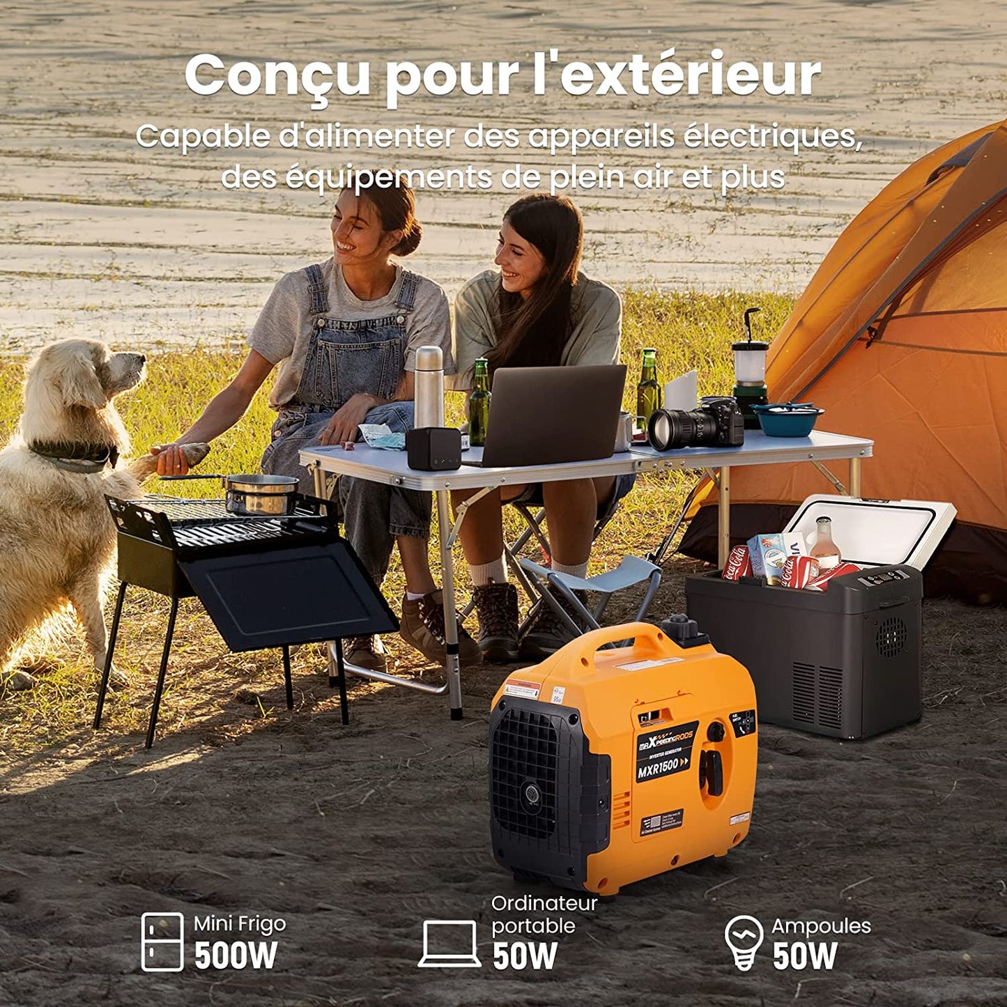 Petit Groupe électrogène à technologie Inverter