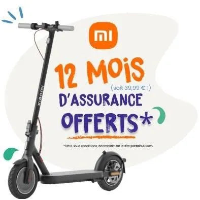 XIAOMI Trottinette électrique connectée Essential FR avec cadenas intégré