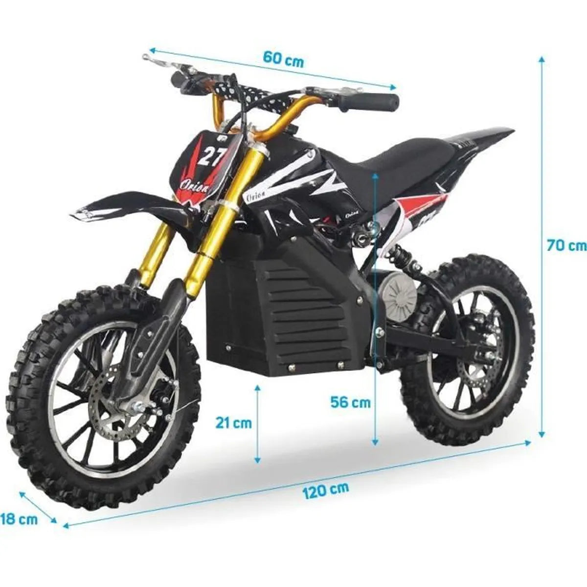 BEEPER Moto Eléctrica Cross Infantil 350W 24V RMX5 