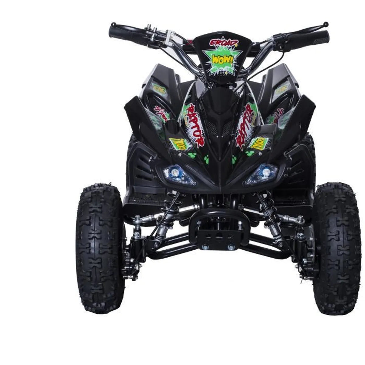 BIKEROAD Raptor Quad Eléctrico para niños 800W con LED 