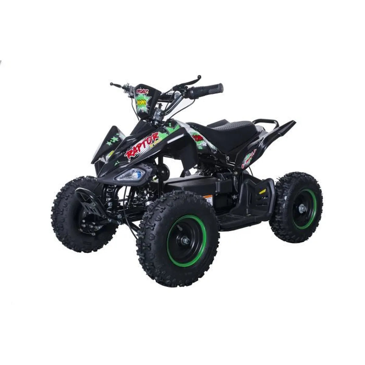 BIKEROAD Raptor Quad Electrique enfant 800W avec LED