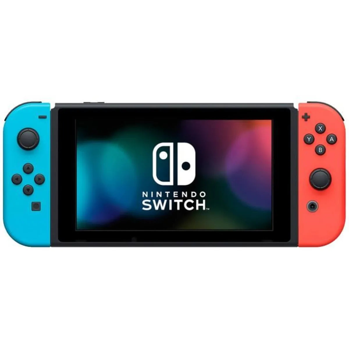 Console Nintendo Switch • Bleu Néon & Rouge Néon + Nintendo Switch Sports (Pré-installé) + 3 mois d'abonnement NSO (Code) • Edition Bundle