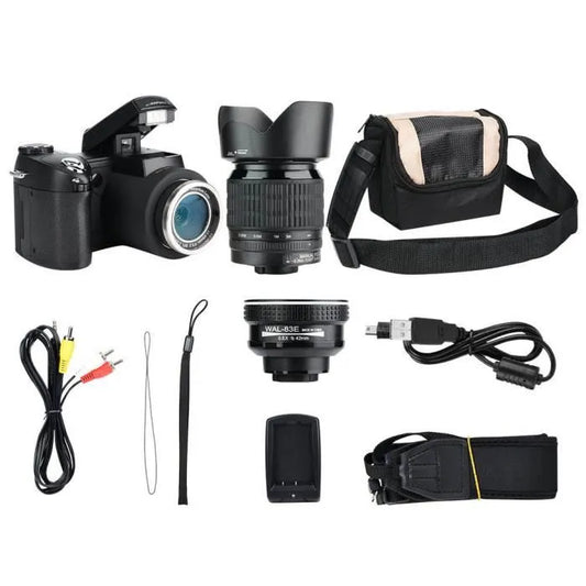 Dioche DSLR Digital Photo Camcorder HD 33MP 3' LCD 24X ZOOM LED DSLR