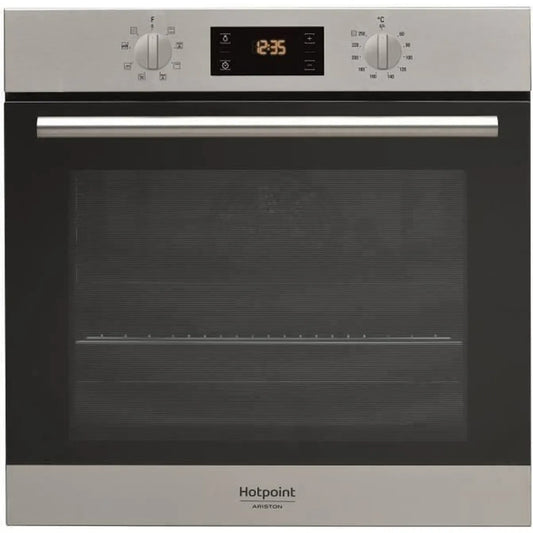 Four électrique encastrable Pyrolyse Chaleur tournante HOTPOINT FA2 540 P IX HA - 66L - Inox - Multifonction