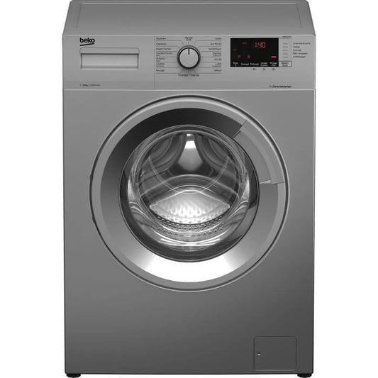 BEKO WM1015CHS porthole washing machine - 10 kg - Induction - 1200 rpm - Silver 