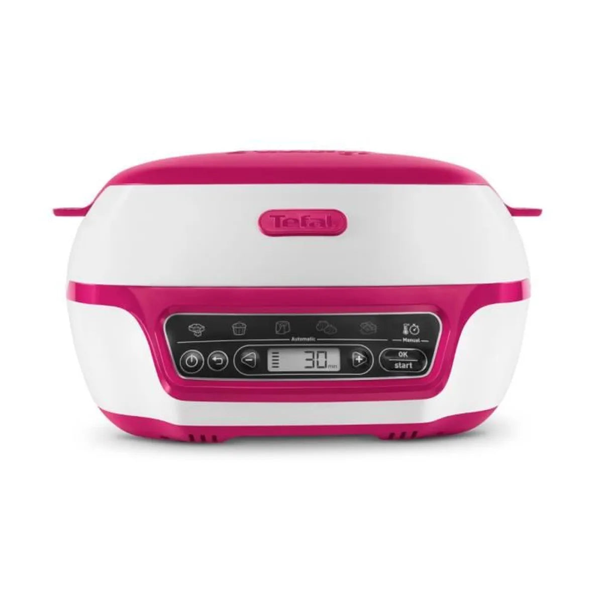 TEFAL KD801811 Cake Factory Machine intelligente à gâteaux - Blanc/Rose