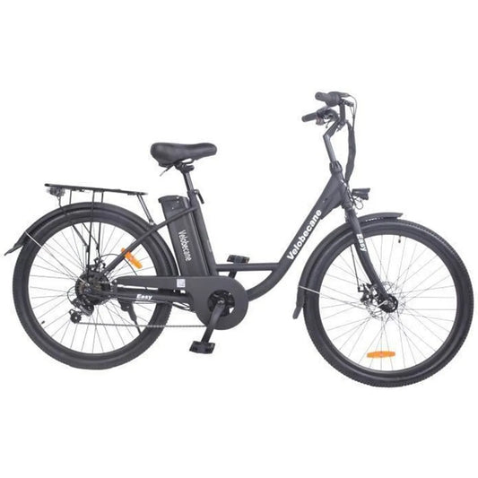 26' VELOBECANE electric bike - 7 speeds - Disc brakes - 40km autonomy - Black 